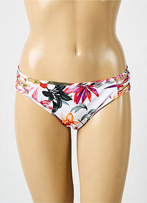 Bas de maillot de bain imprimé tie and dye culotte orange SUN PLAYA femme
