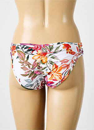 Bas de maillot de bain imprimé tie and dye culotte orange SUN PLAYA femme