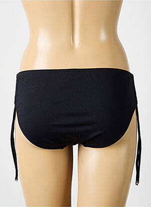 Bas de maillot de bain tissage satiné culotte noir SUN PLAYA femme