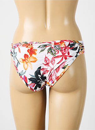 Bas de maillot de bain imprimé tie and dye culotte orange SUN PLAYA femme