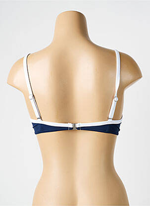 Haut de maillot de bain stretch haut soutien-gorge emboitant bleu SUN PLAYA femme