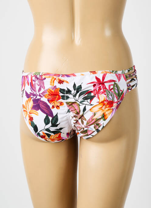 Bas de maillot de bain imprimé tie and dye culotte orange SUN PLAYA femme