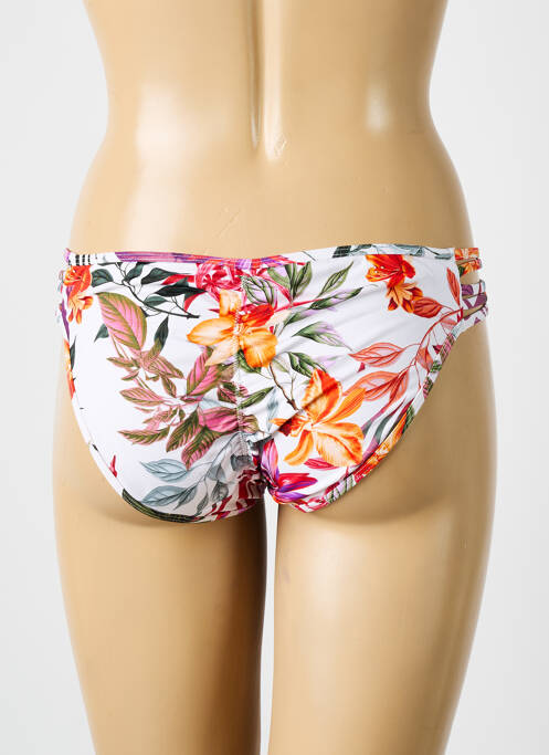 Bas de maillot de bain imprimé tie and dye culotte orange SUN PLAYA femme