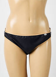 Bas de maillot de bain effet matière satinée culotte noir SUN PLAYA femme