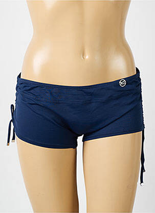 Bas de maillot de bain shorty shorty bleu SUN PLAYA femme