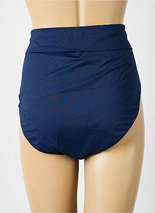Bas de maillot de bain tissage satiné culotte bleu SUN PLAYA femme