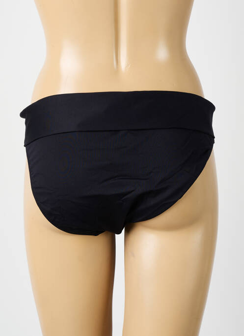 Bas de maillot de bain tissage satiné culotte noir SUN PLAYA femme