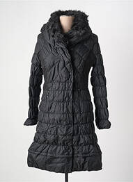 Doudoune poches sans capuche noir ARELINE femme