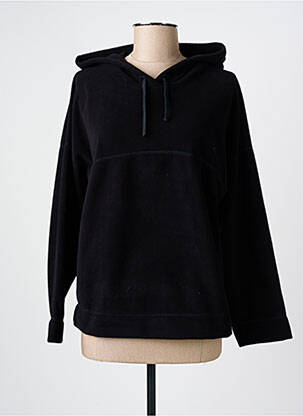Sweat-shirt à capuche noir ANTIGEL femme