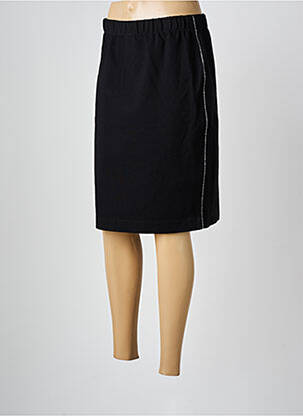 Jupe mi-longue noir AN II VITO pour femme