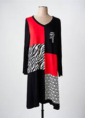 Robe mi-longue noir AN II VITO pour femme seconde vue