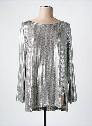 Top argent AN II VITO pour femme