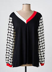 T-shirt noir AN II VITO pour femme seconde vue