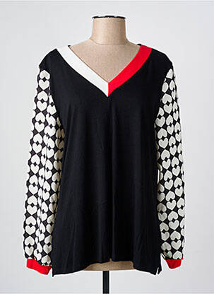 T-shirt noir AN II VITO pour femme