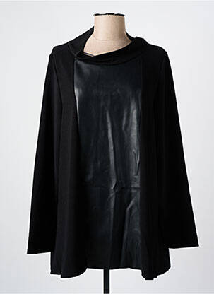 Tunique manches longues noir AN II VITO pour femme