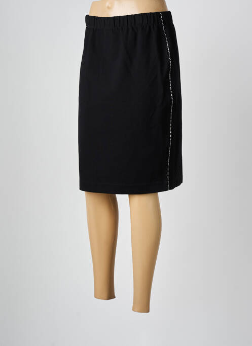 Jupe mi-longue noir AN II VITO pour femme