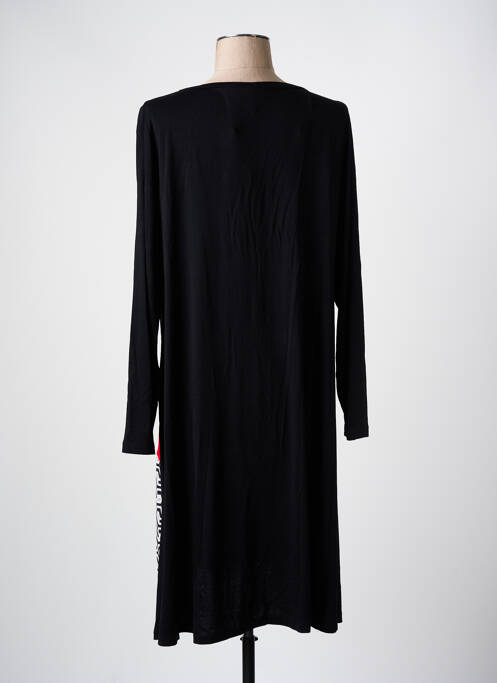 Robe mi-longue noir AN II VITO femme