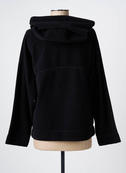Sweat-shirt à capuche noir ANTIGEL femme