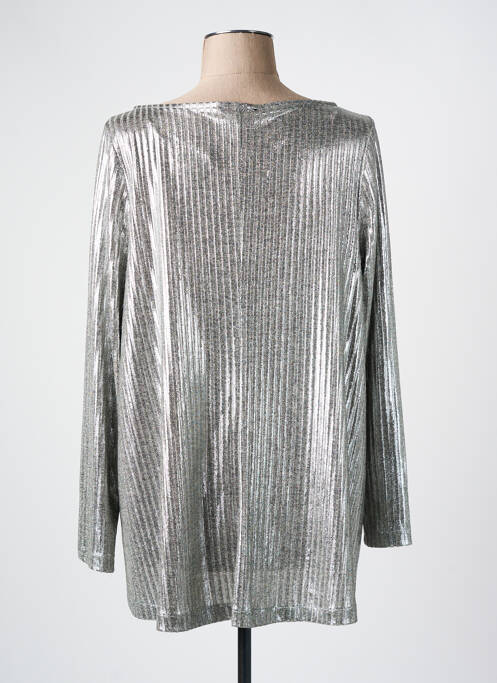 Top argent AN II VITO femme