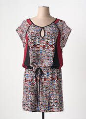 Robe courte rouge ARELINE pour femme seconde vue