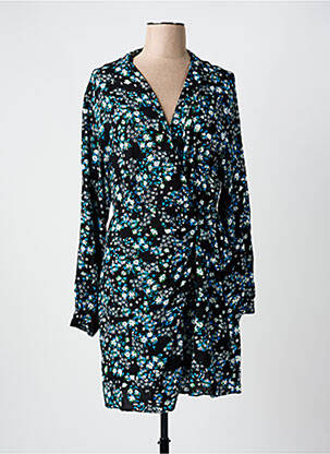 Robe courte manches longues manches longues noir DESIGUAL femme
