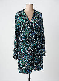 Robe courte manches longues manches longues noir DESIGUAL femme