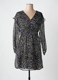 Robe courte manches longues manches longues noir VERO MODA femme