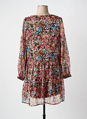 Robe courte manches longues manches longues noir VERO MODA femme