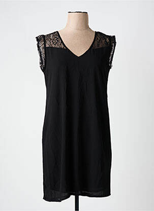 Robe courte sans manche sans manche noir AKOZ DE TOI femme