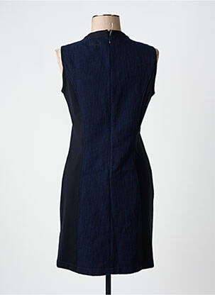 Robe courte sans manche sans manche bleu DESIGUAL femme