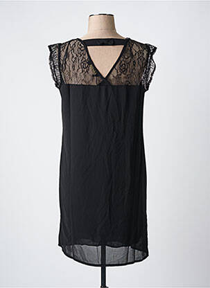 Robe courte manches courtes manches courtes noir AKOZ DE TOI femme