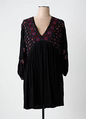 Robe courte noir DESIGUAL pour femme