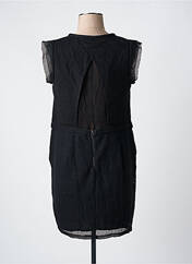 Robe courte noir SEE U SOON pour femme seconde vue