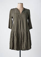 Robe courte vert SEE U SOON pour femme seconde vue