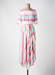 Robe longue rose COMMA, pour femme seconde vue