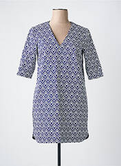 Robe mi-longue bleu SEE U SOON pour femme seconde vue