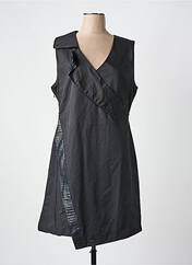 Robe mi-longue noir SALT & PEPPER pour femme seconde vue