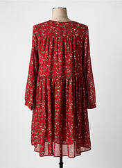 Robe mi-longue orange SEE U SOON pour femme seconde vue