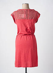 Robe mi-longue rose DEELUXE pour femme seconde vue