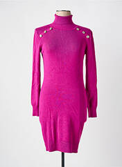 Robe pull rose MORGAN pour femme seconde vue
