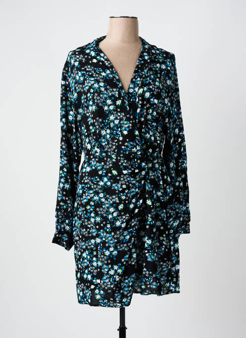 Robe courte manches longues manches longues noir DESIGUAL femme