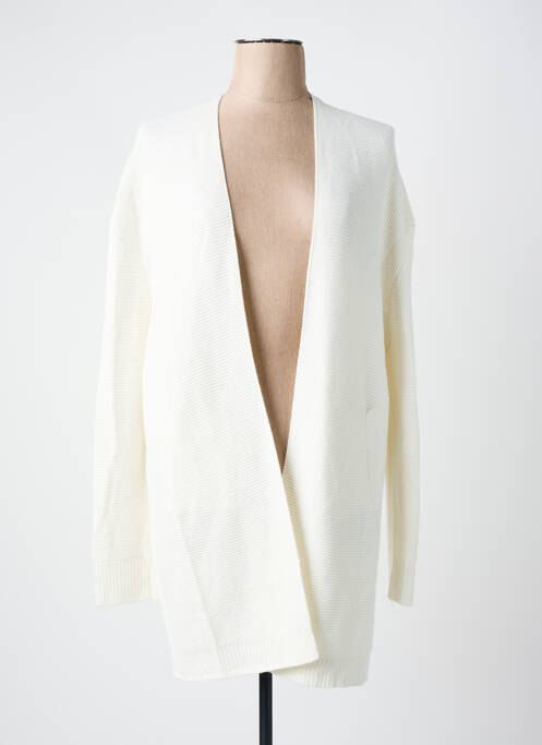 Gilet manches longues beige LA P'TITE ETOILE pour femme