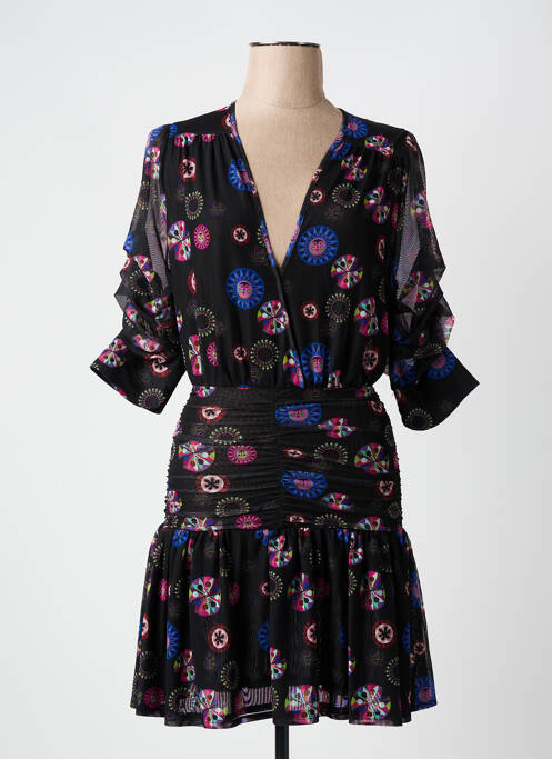 Robe courte noir DESIGUAL pour femme