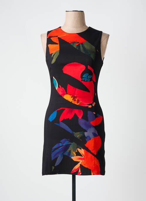 Robe courte noir DESIGUAL pour femme