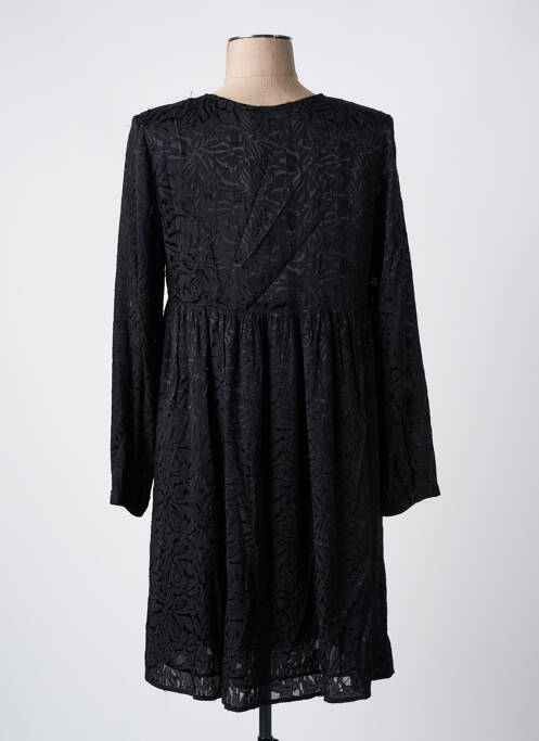 Robe courte noir LE TEMPS DES CERISES femme