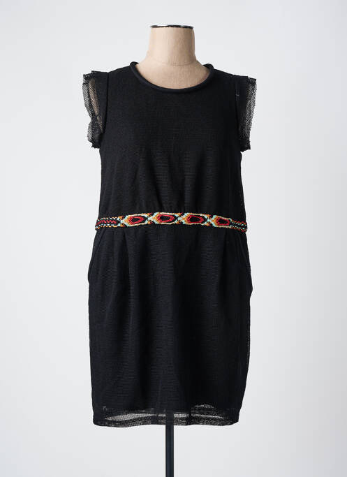 Robe courte noir SEE U SOON pour femme