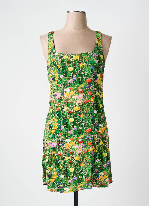 Robe courte vert DESIGUAL pour femme