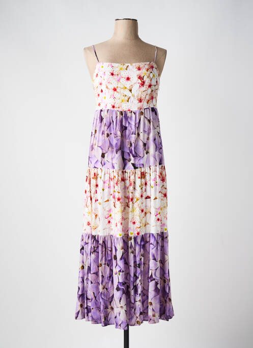 Robe longue violet DESIGUAL pour femme