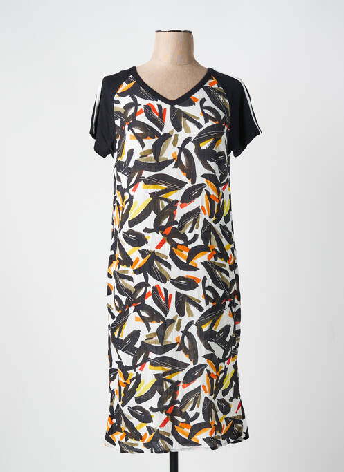 Robe mi-longue noir TELMAIL pour femme