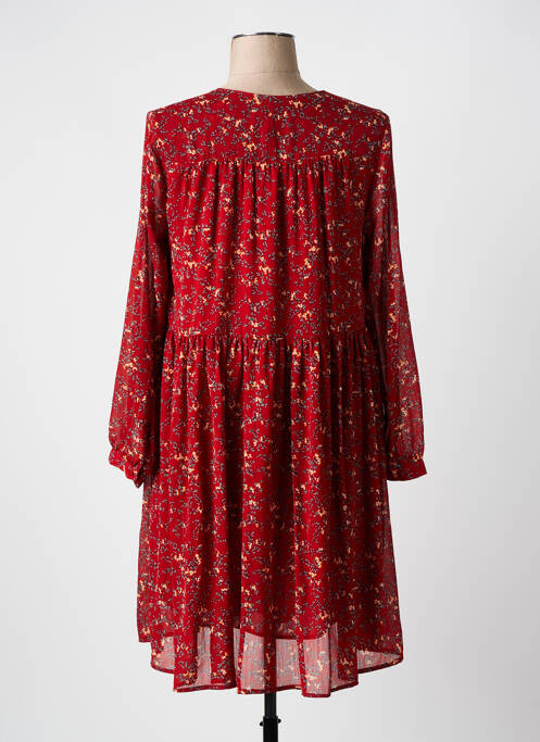 Robe mi-longue orange SEE U SOON femme